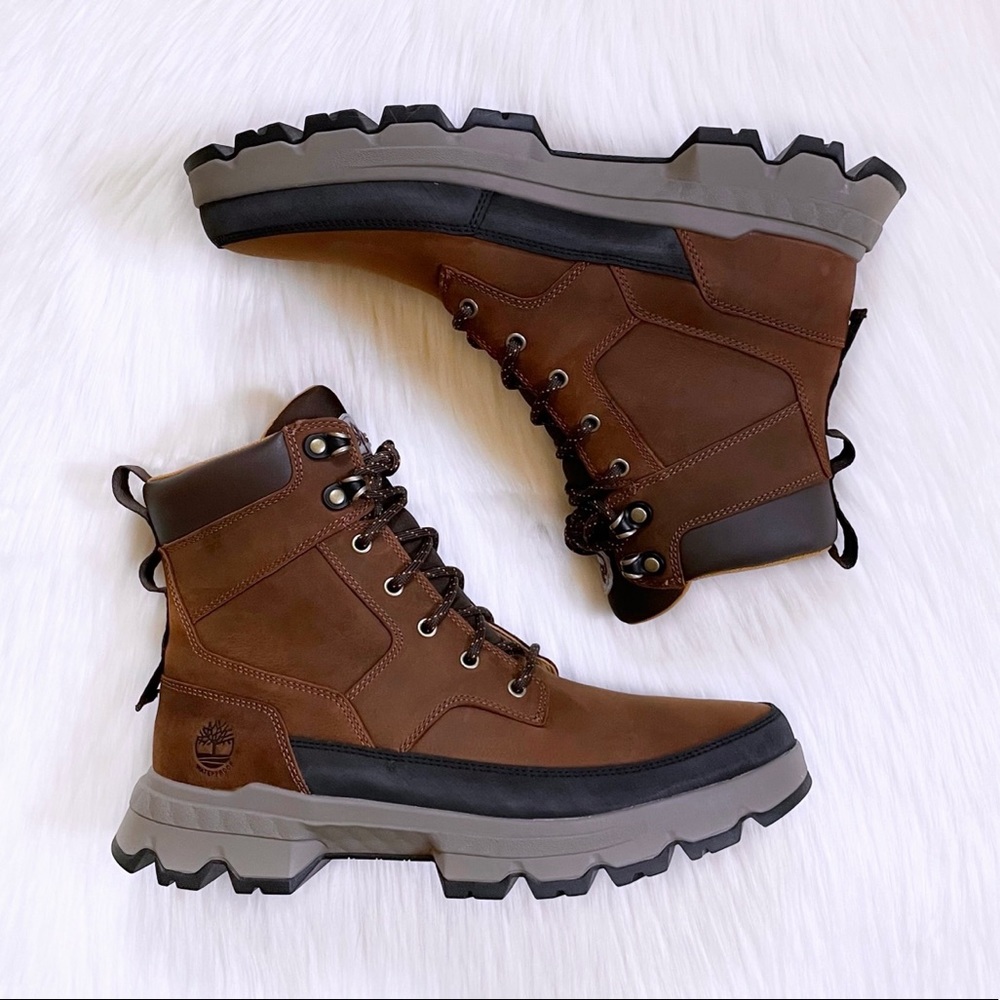 Timberland Men’s TBL Originals Ultra Waterproof Boots In Rust - Picture 6 of 7